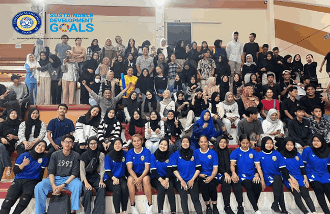 PORTE: Merajut Kebersamaan dan Prestasi Lewat Olahraga Voli di Fakultas Keperawatan Unair