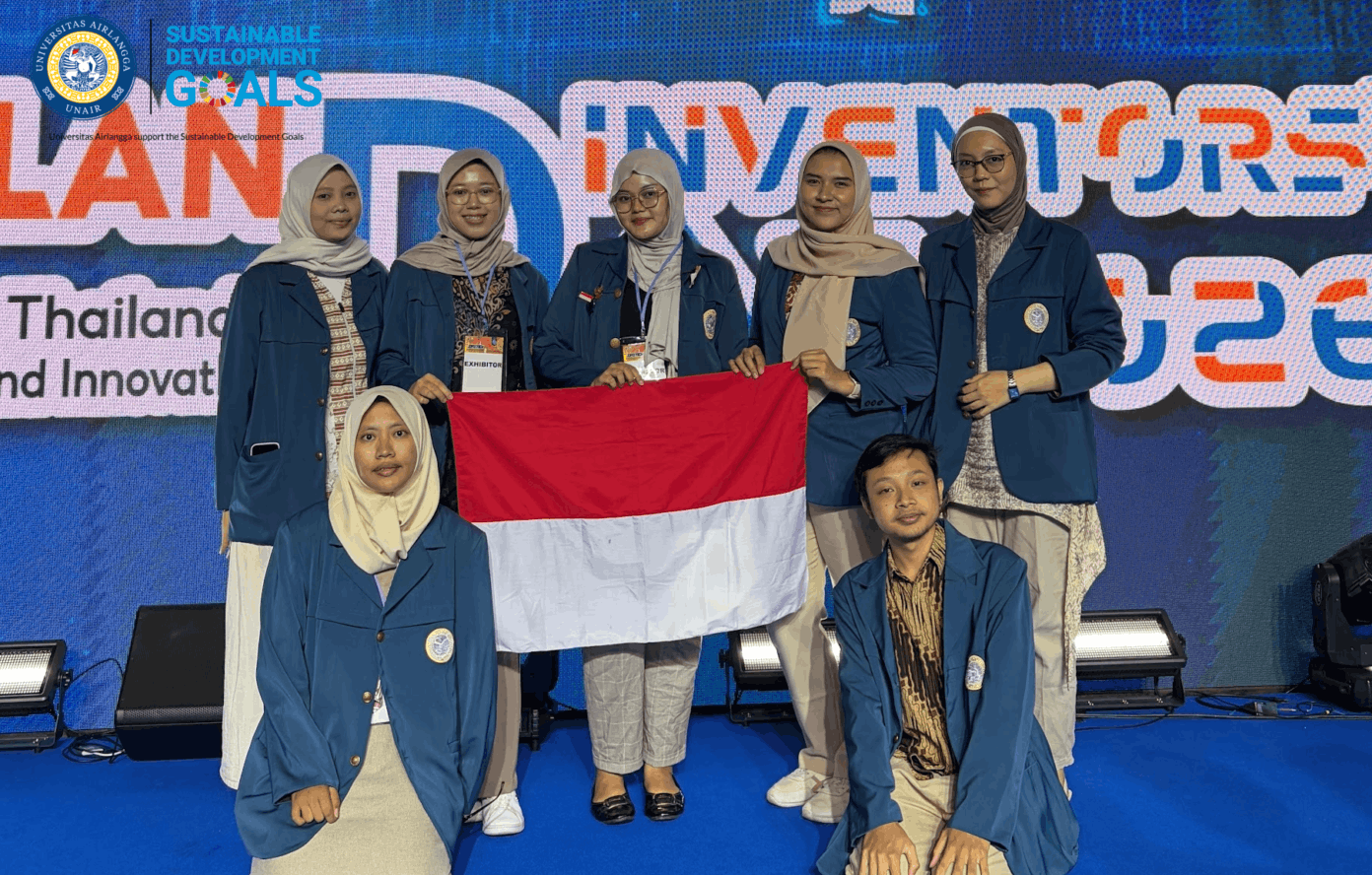 Tujuh Mahasiswa Unair Siap Berkompetisi di Thailand dalam Ajang IPITEX 2026