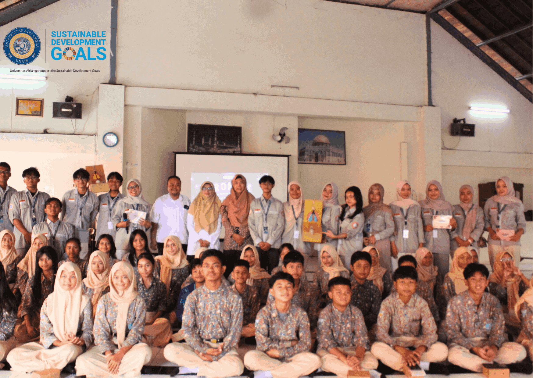 Mahasiswa Fakultas Keperawatan Unair Gelar Edukasi “BRONKUS 2025” di SMPN 35 Surabaya: Remaja Diajak Pahami Bahaya Rokok dan Jaga Kesehatan Paru