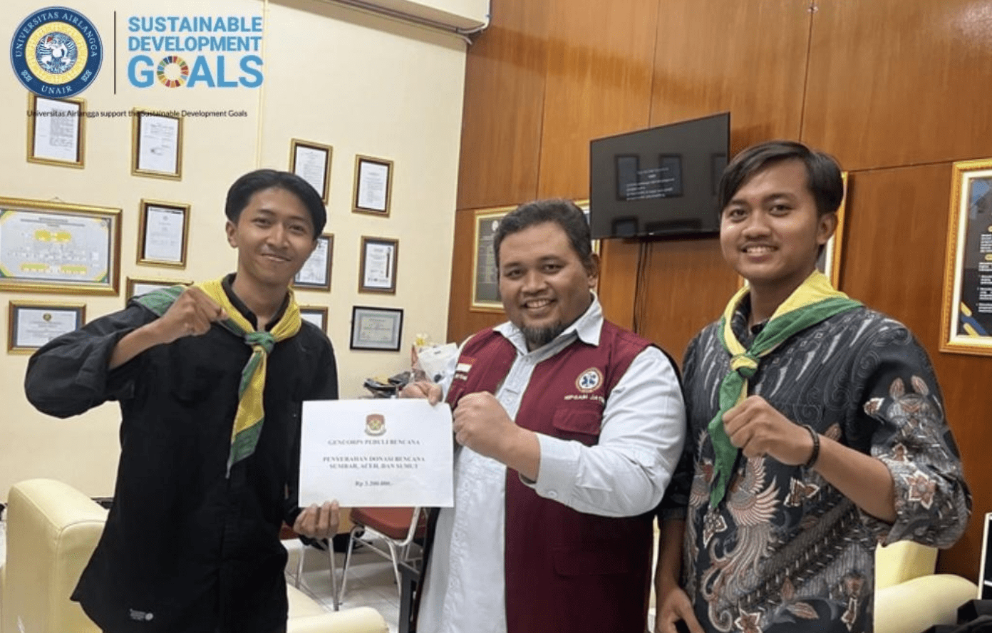 Dari Kampus untuk Negeri: GENCORPS Unair Galang Donasi Peduli Bencana Sumatera