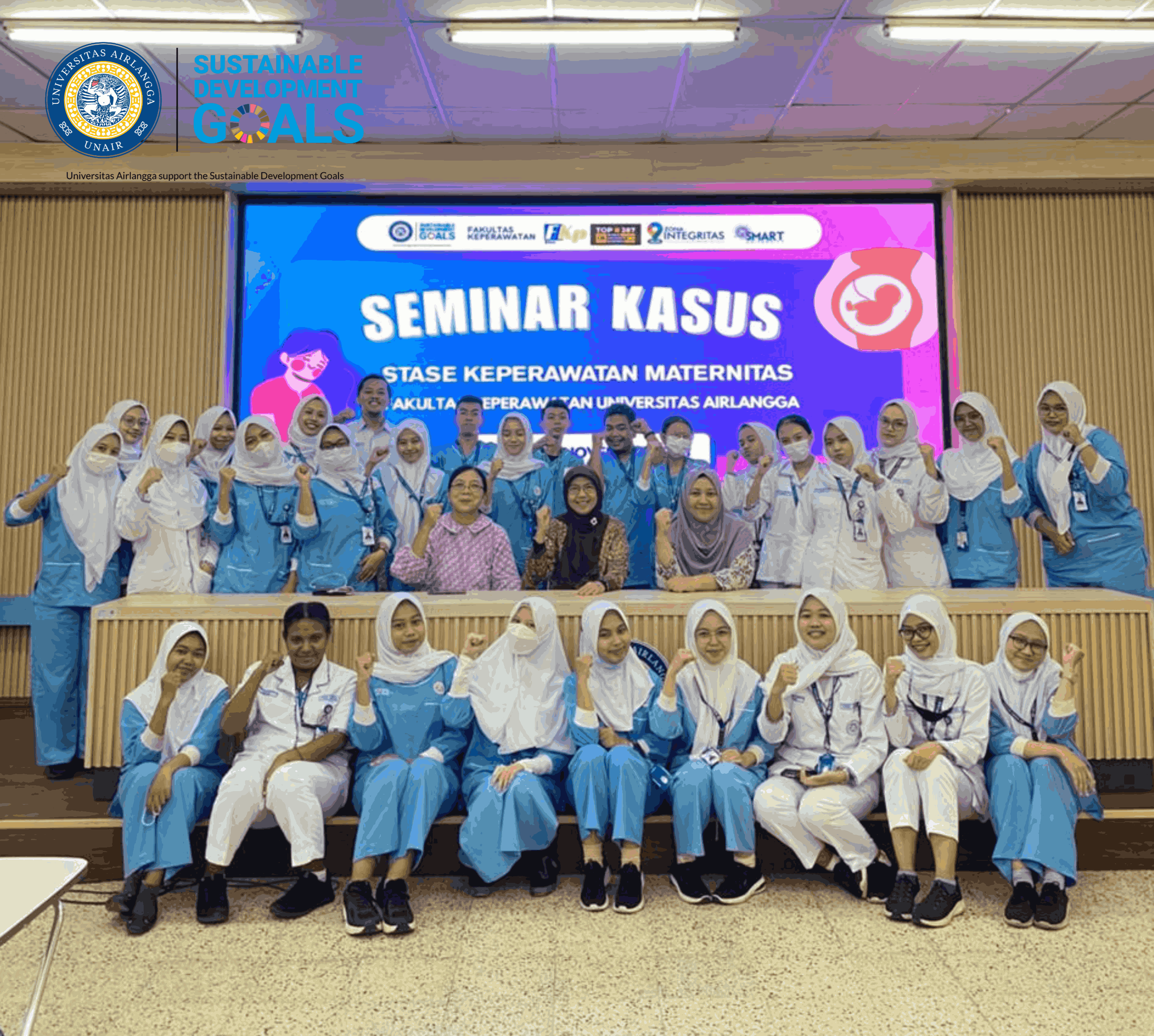 Seminar Kasus Maternitas Unair: Mahasiswa Berbagi Pengalaman dan Refleksi dari Dunia Klinik