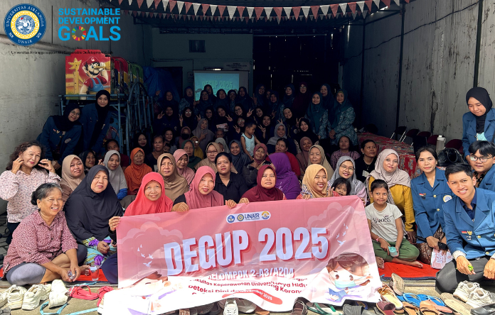 “DEGUP : Deteksi Dini dan Edukasi Gaya Hidup Cegah Penyakit Jantung Koroner” pada Masyarakat RT 06 Bronggalan Sawah Surabaya.